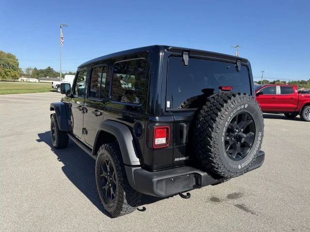 Used 2021 Black Clearcoat Jeep Unlimited Willys image 20