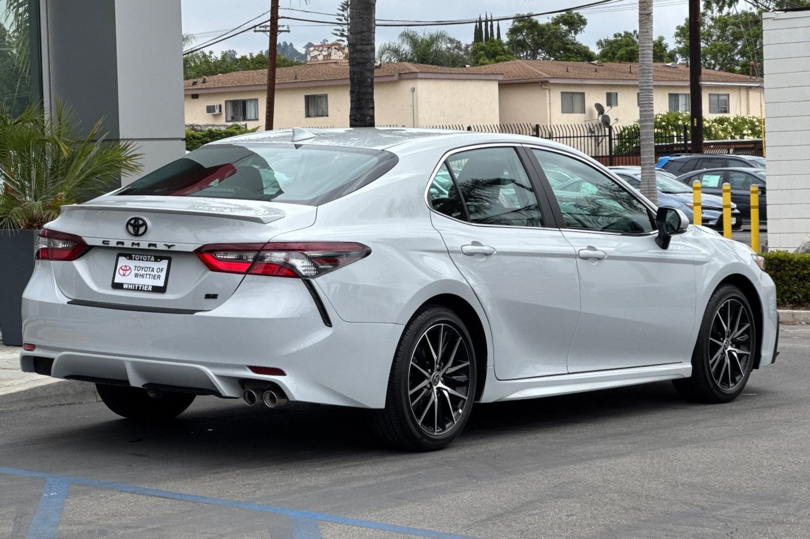 Certified Used 2023 White Toyota SE image 5