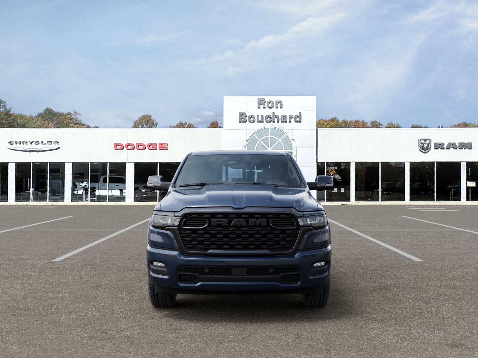 New 2026 Forged Blue Metallic Exterior Paint RAM Big Horn image 6