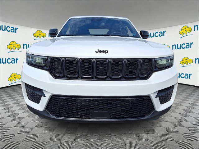 Used 2023 Bright White Clearcoat Jeep Altitude X image 2