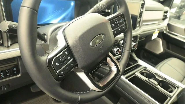New 2026 Glacier Gray Metallic Tri-Coat Ford F-350® Platinum® image 15