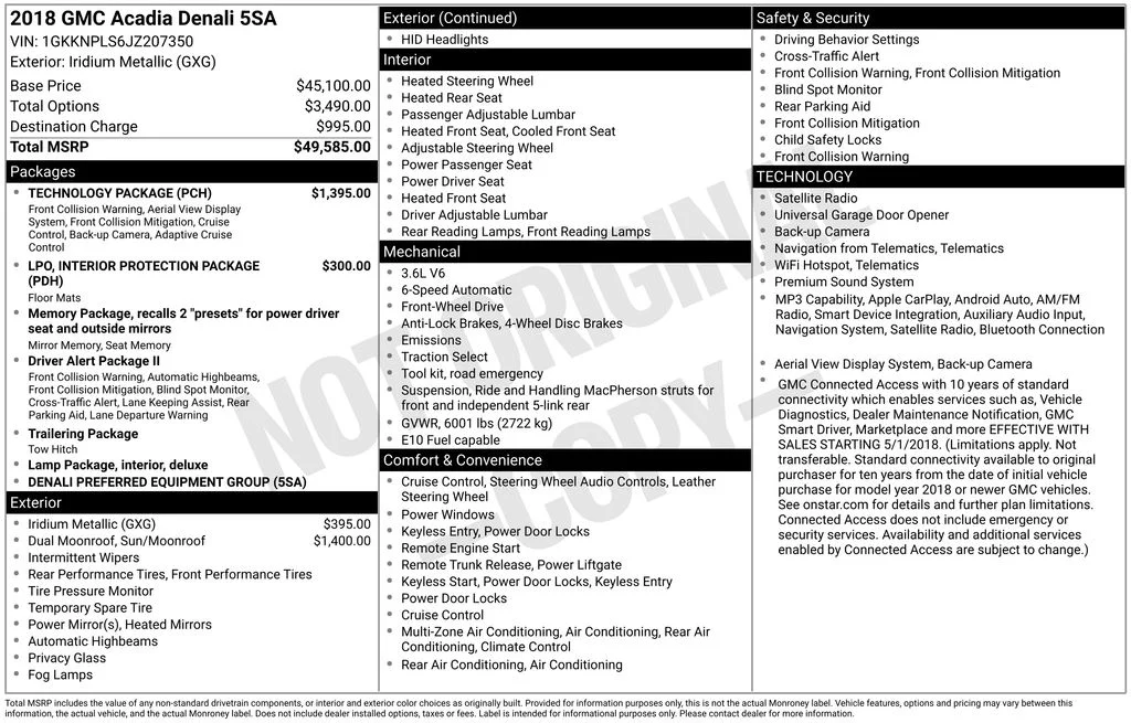 Used 2018 Silver GMC Denali image 6