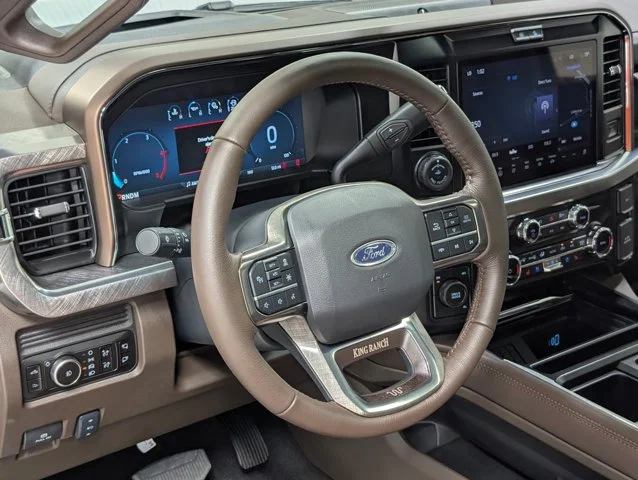 New 2026 Glacier Gray Metallic Tri-Coat Ford F-350® King Ranch® image 54