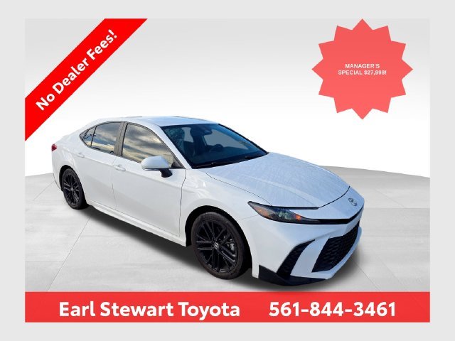Used 2025 White Toyota LE image 1