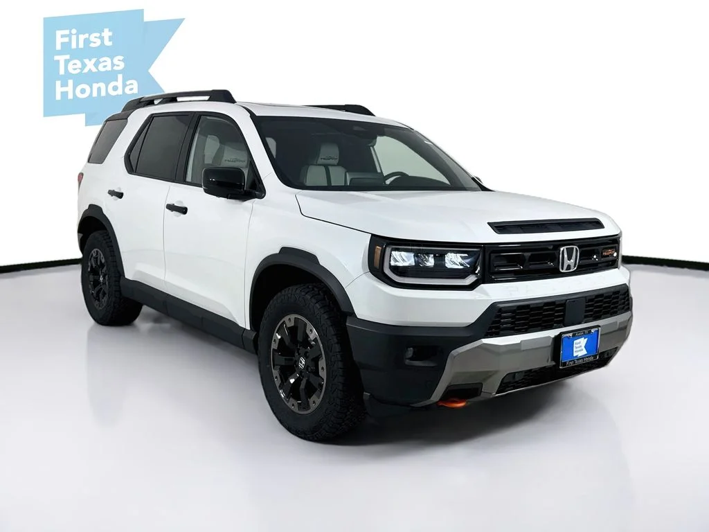 New 2026 Platinum White Pearl Honda TrailSport Elite image 1