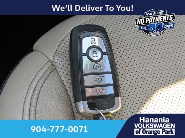 Used 2020 Orange Ford Titanium image 36