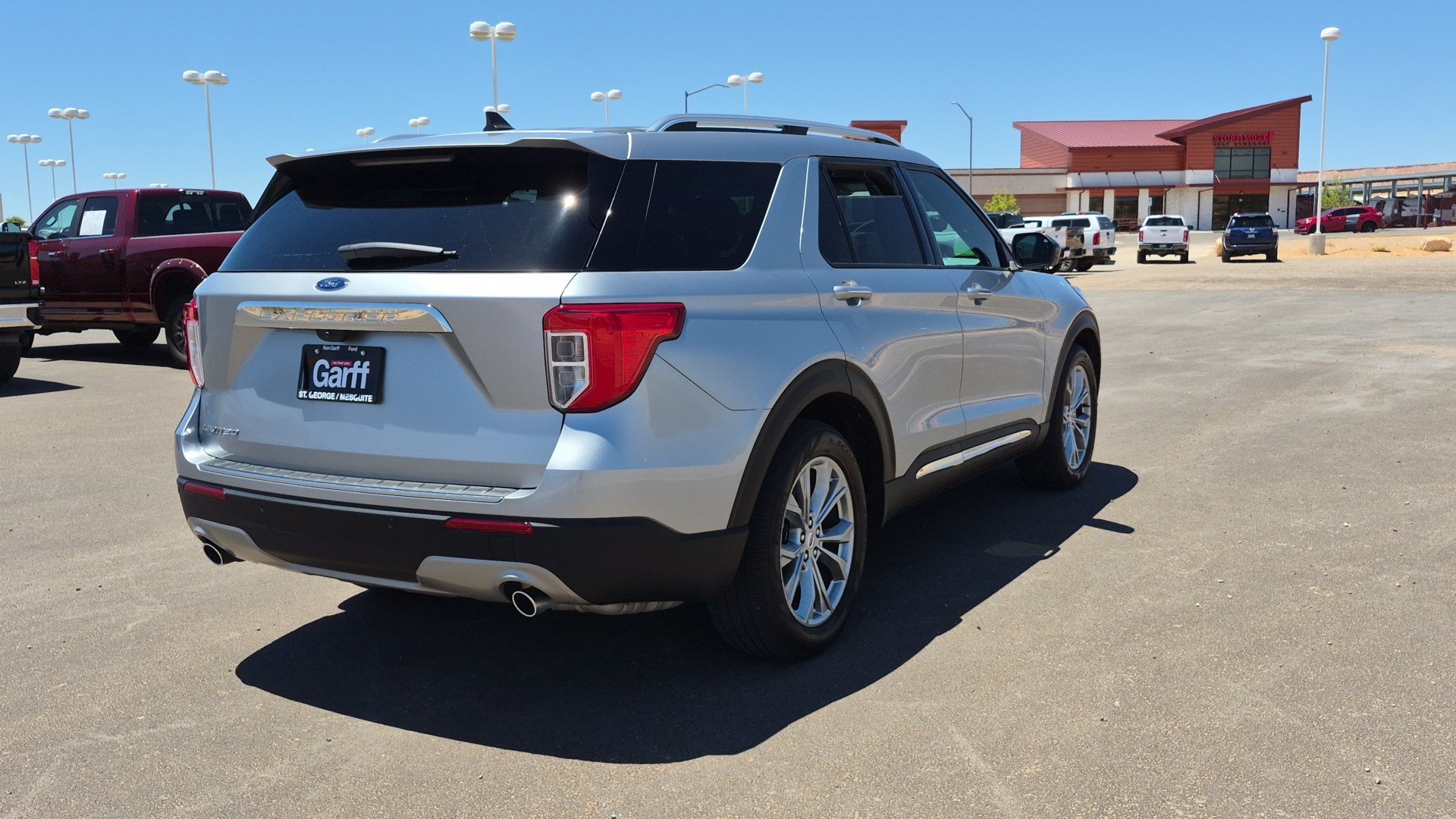 Used 2023 Silver Metallic Ford Limited image 3