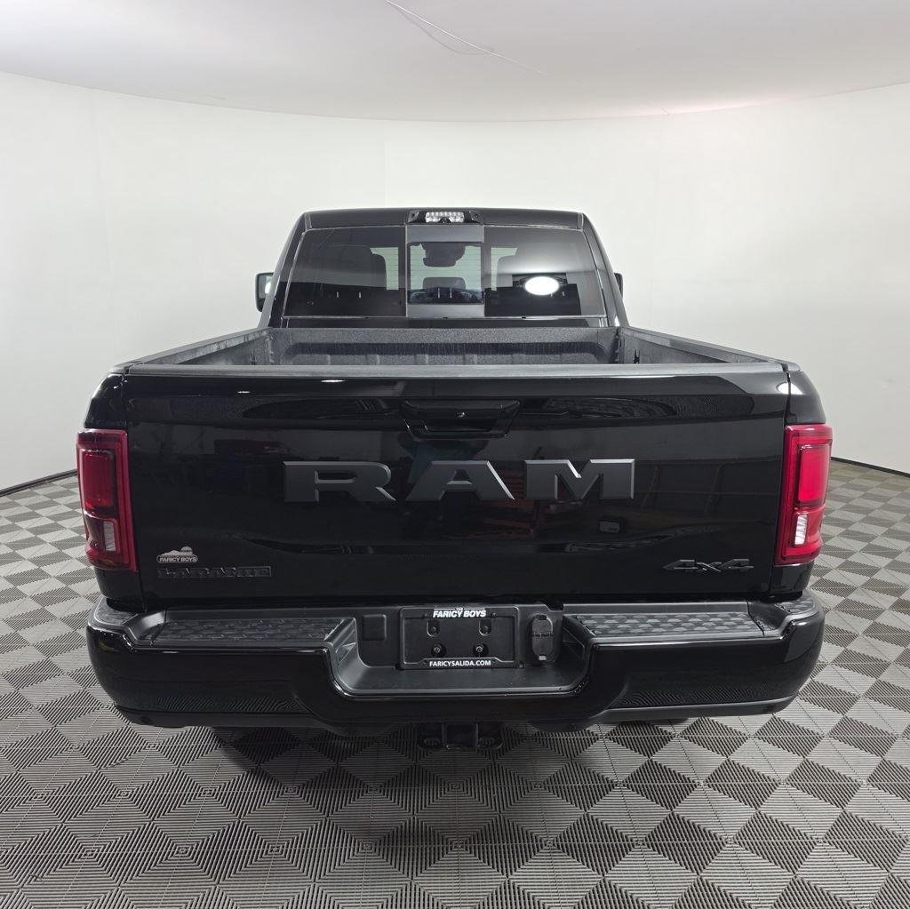 New 2025 Diamond Black Crystal Pearlcoat Ram Laramie image 5