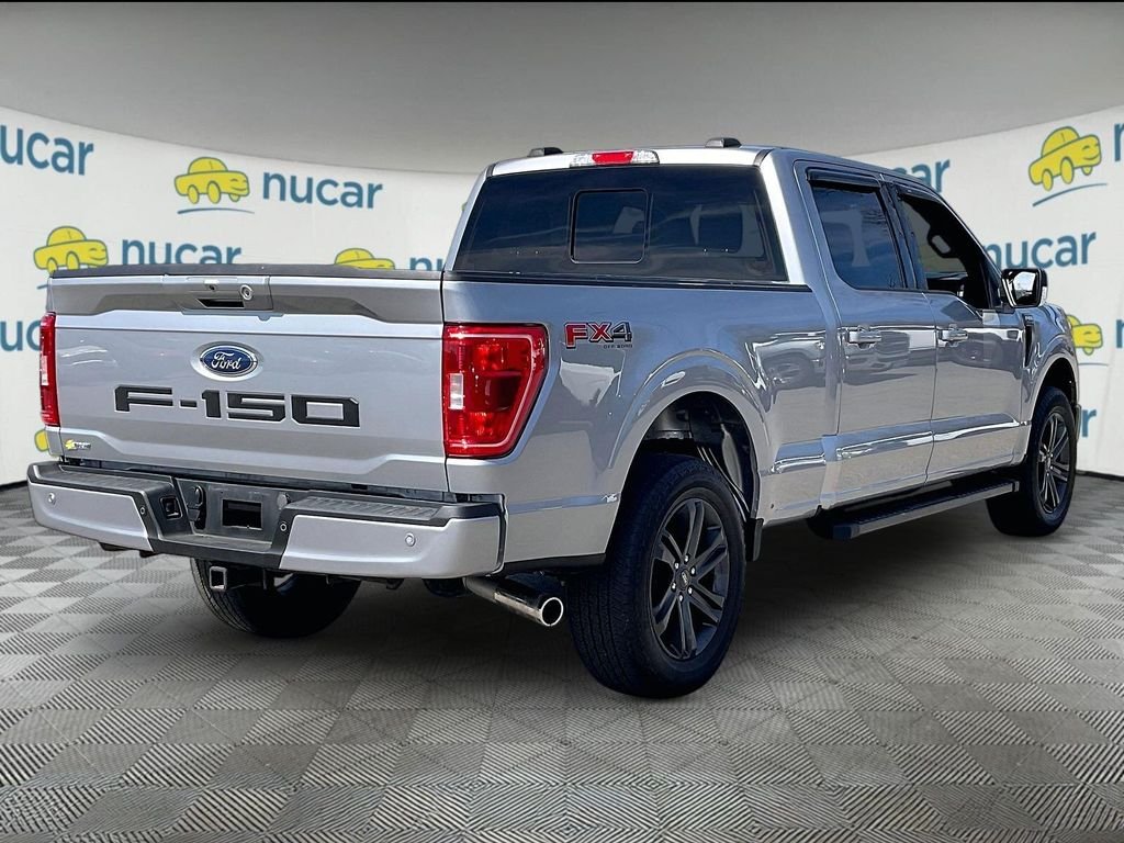 Used 2023 Iconic Silver Metallic Ford XLT image 6