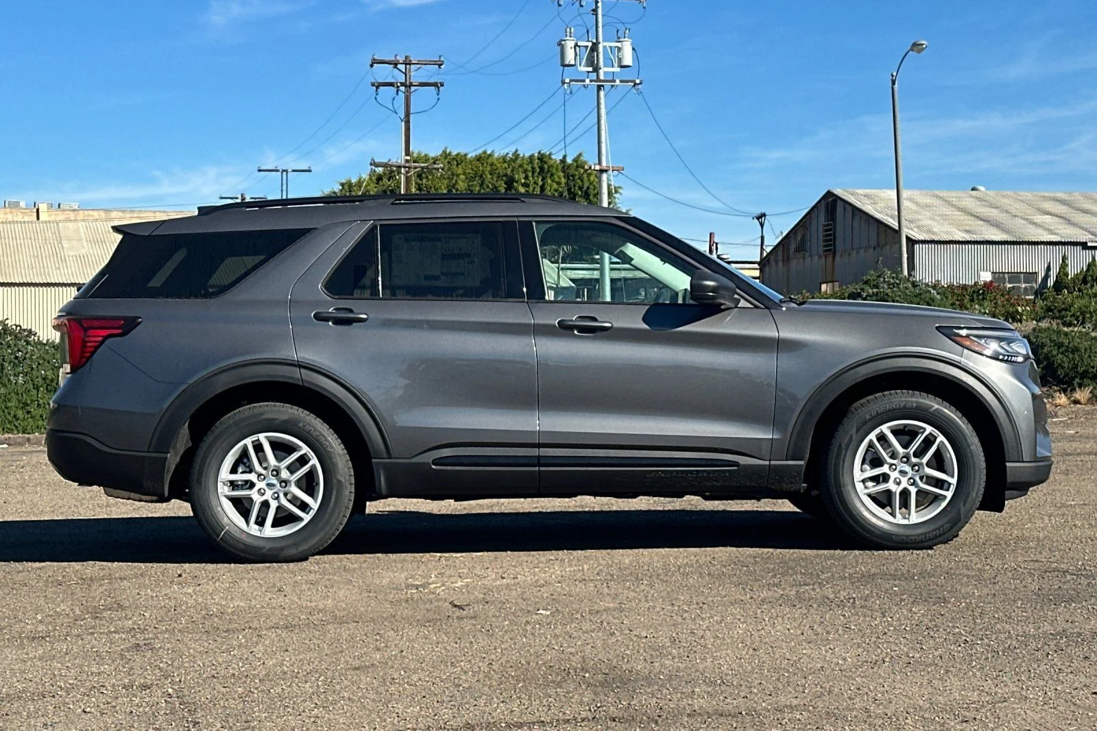 New 2026 Carbonized Gray Metallic Ford Active image 2