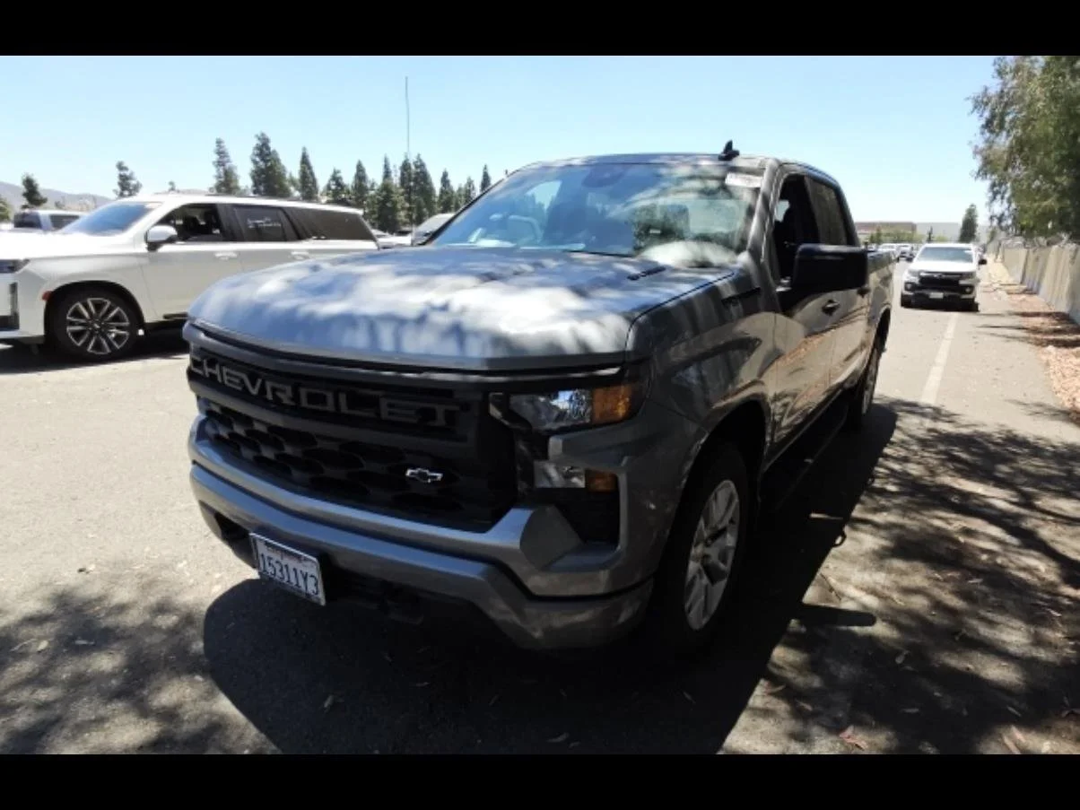 Used 2024 Sterling Gray Metallic Chevrolet Custom image 1