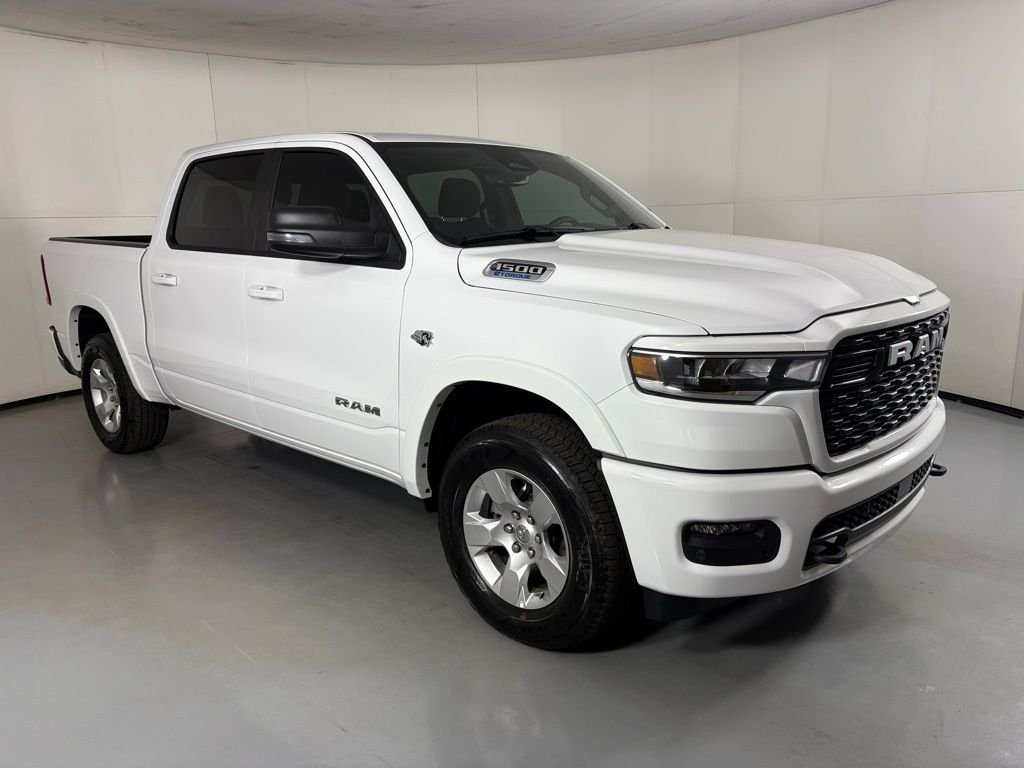 New 2026 Bright White Clear-Coat Exterior Paint RAM Big Horn/Lone Star image 2