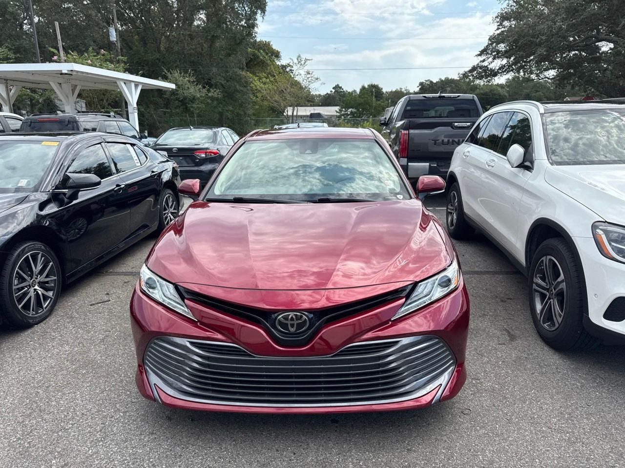 Used 2019 Red Toyota XLE image 2