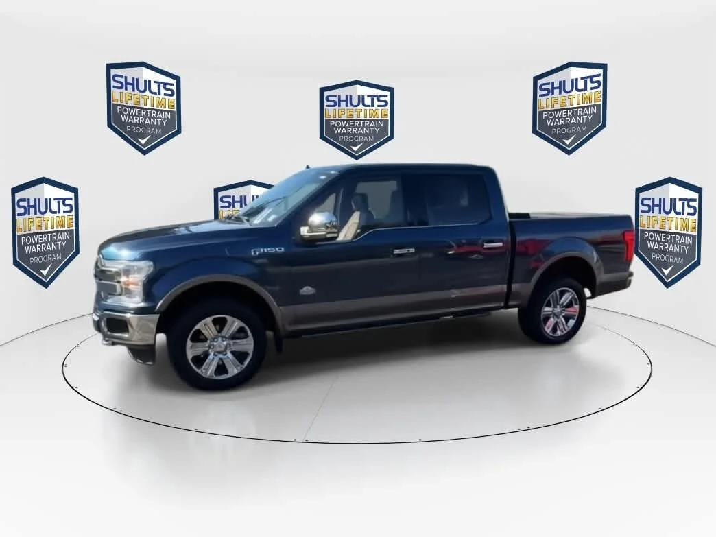 Used 2020 Blue Jeans/Stone Gray Ford King Ranch image 6