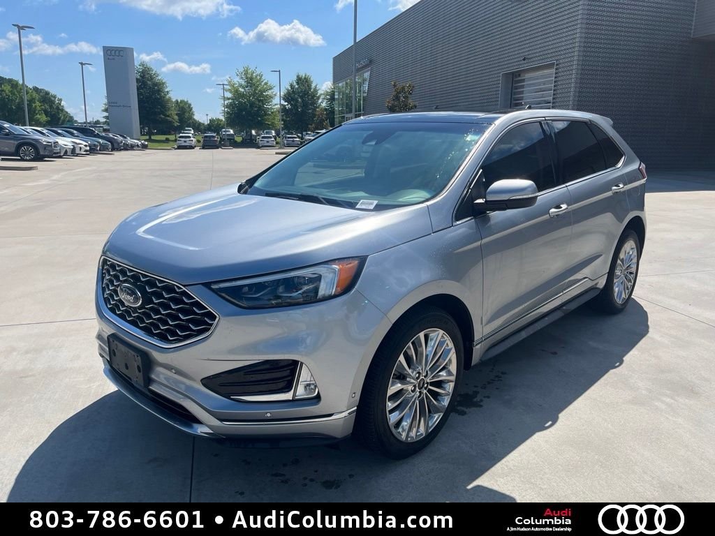 Used 2021 Silver Ford Titanium image 2
