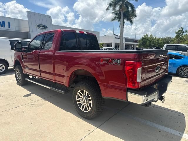 Used 2017 Ruby Red Metallic Ford Lariat image 3