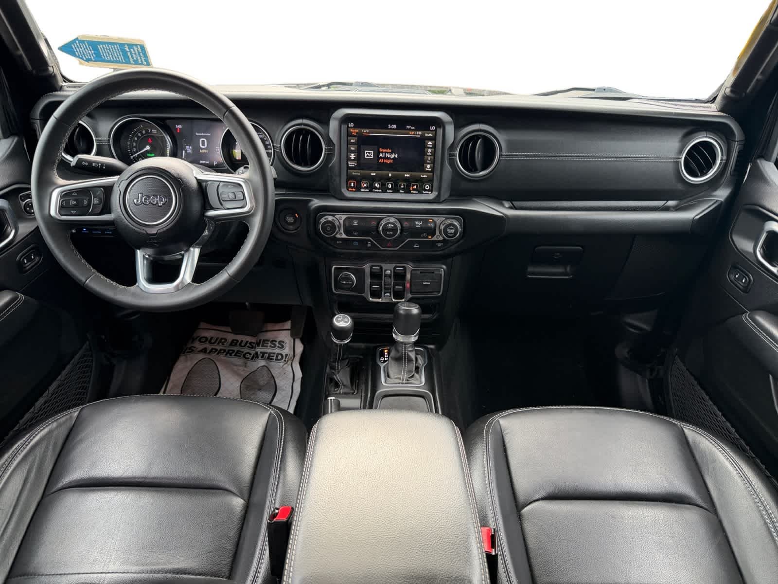 Used 2023 Black Clearcoat Jeep Sahara image 12