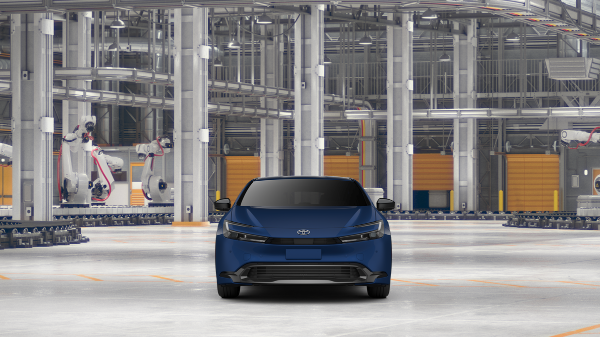 New 2027 Reservoir Blue Toyota LE image 17