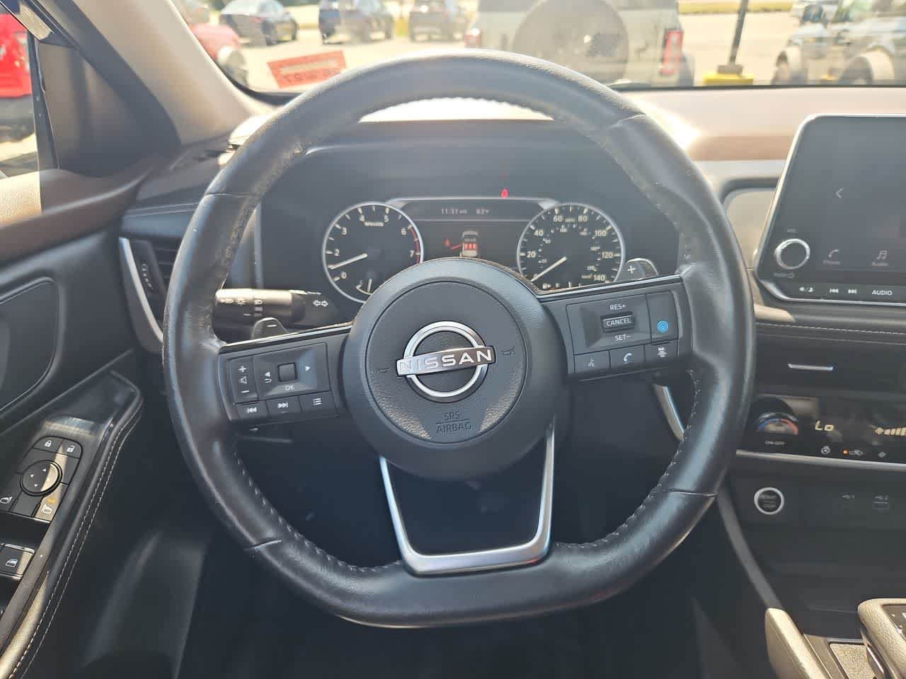 Used 2023 Caspian Blue Metallic Nissan SV image 18