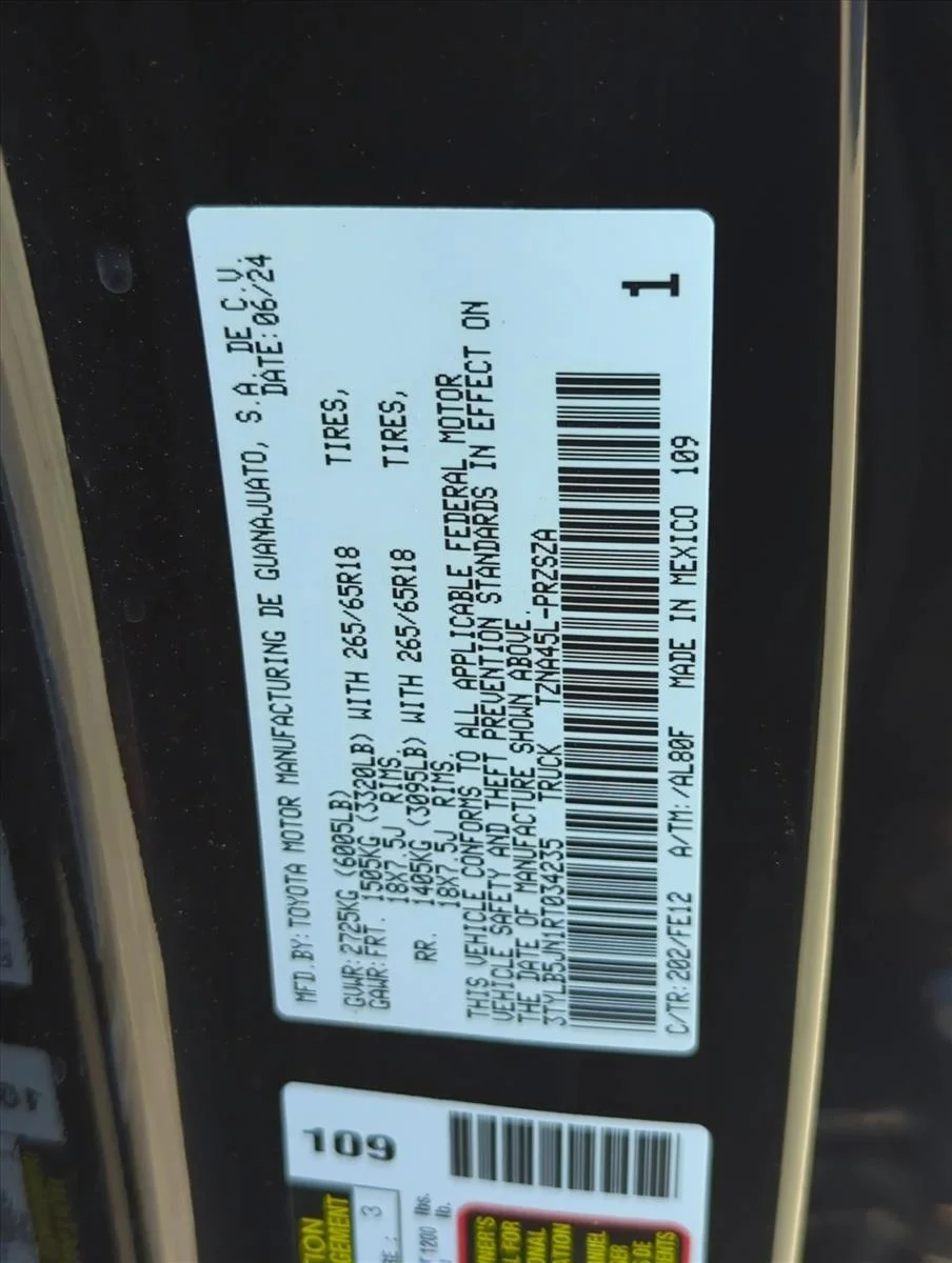 Used 2024 Black Toyota TRD Sport image 27