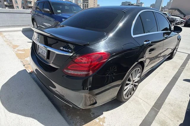 Used 2015 Black Mercedes-Benz C 400 image 7