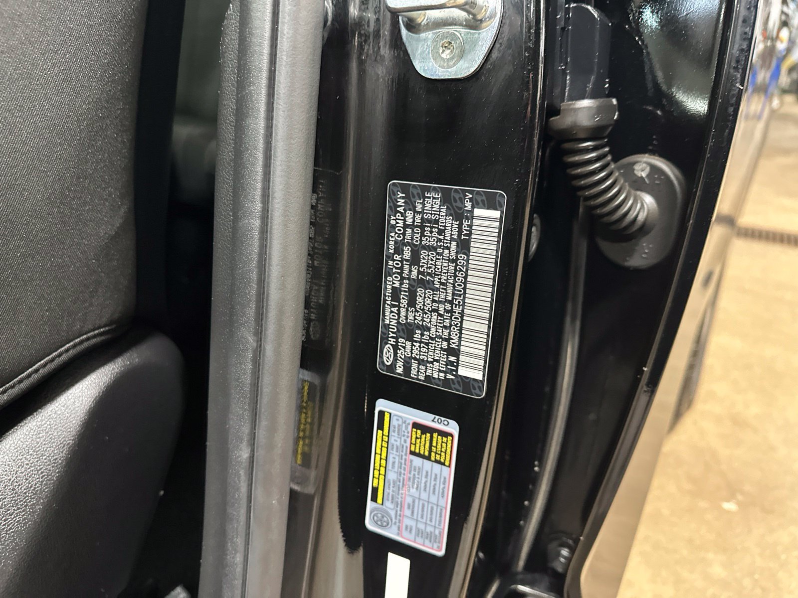 Used 2020 Black Hyundai SEL image 43