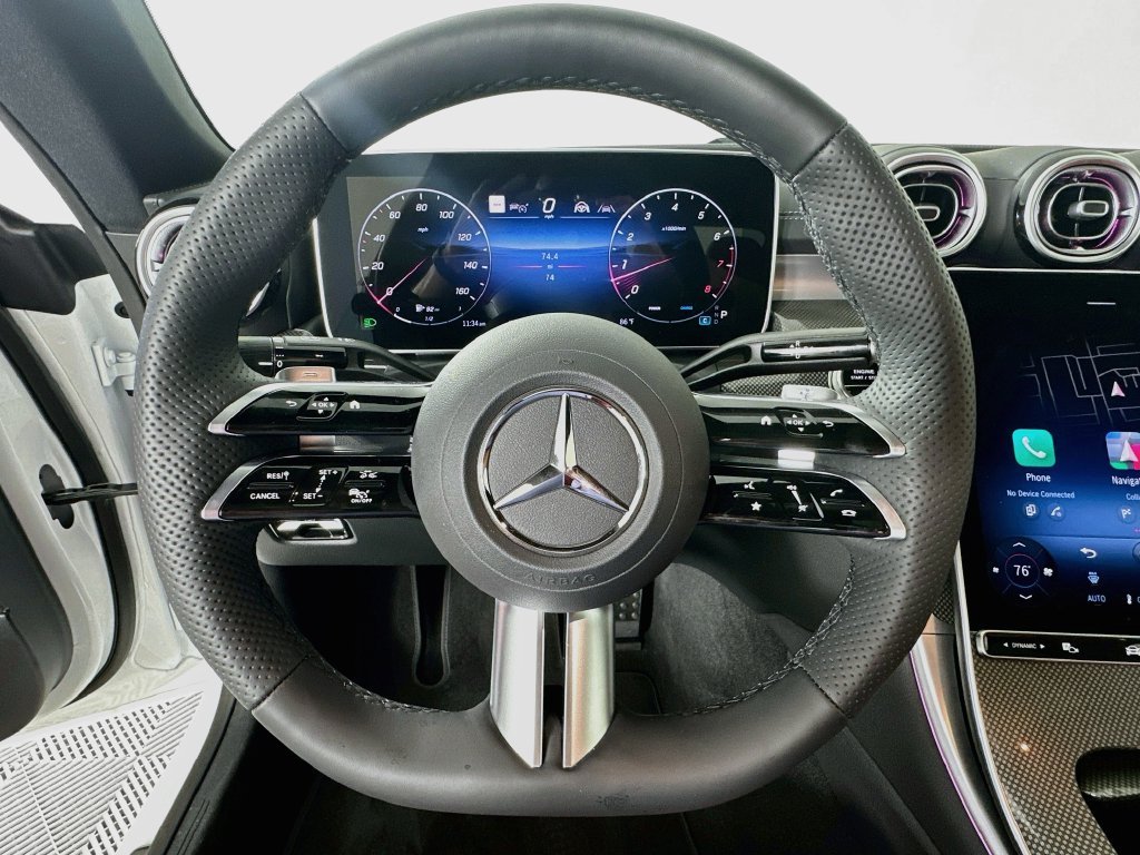 New 2026 MANUFAKTUR Moonlight White Metallic Mercedes-Benz CLE 300 image 11