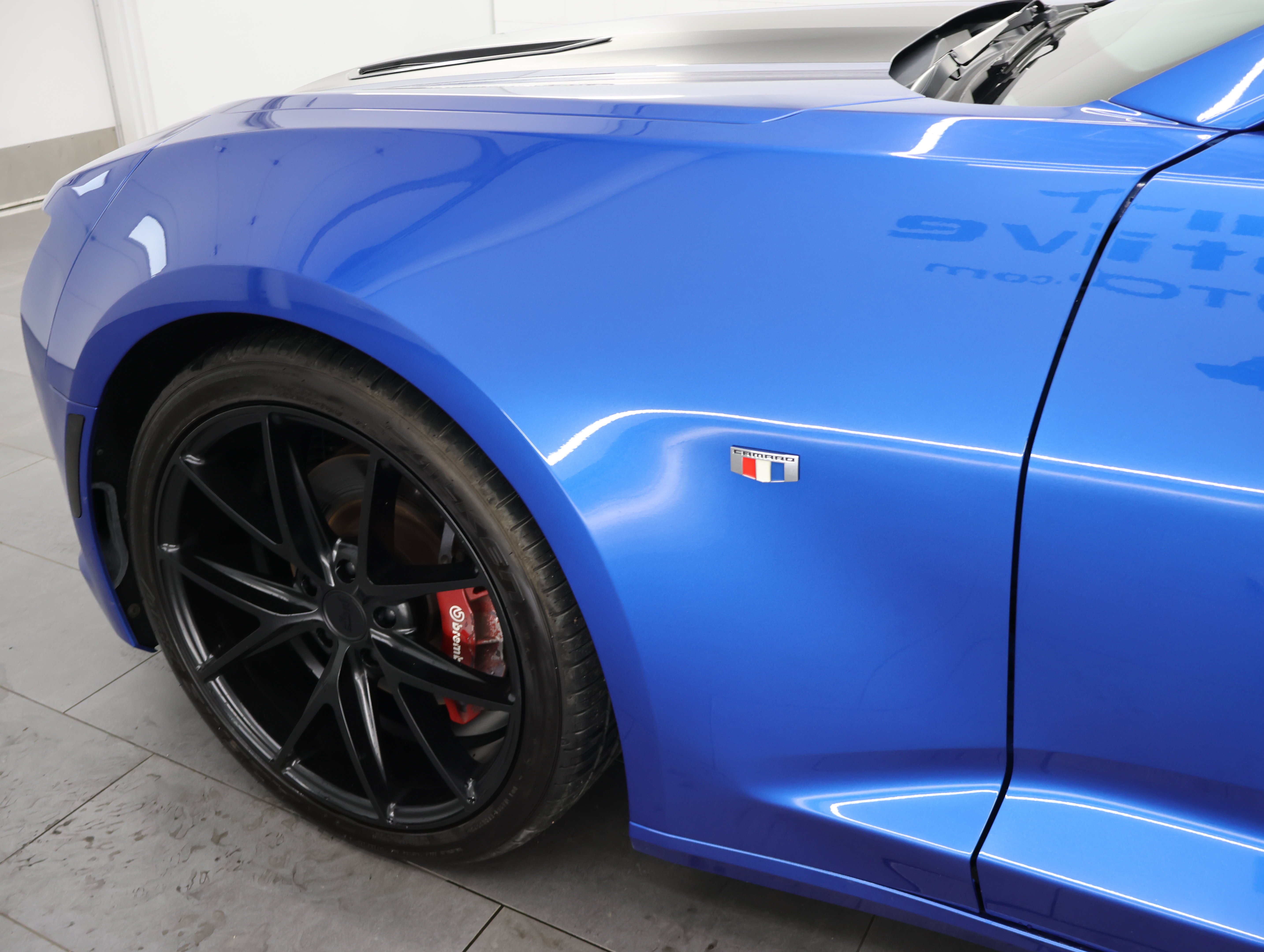 Used 2017 Hyper Blue Metallic Chevrolet 2SS Coupe: 2SS-AUTO-NAV-MOON-LIKE NEW TIRES-HEAT/COOL SEATS- image 35