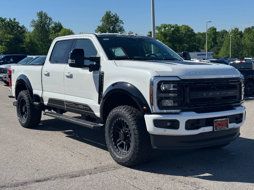 New 2026 Star White Metallic Tri-Coat Ford ROUSH image 2