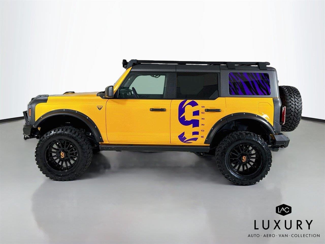 Used 2022 Cyber Orange Metallic Tricoat Ford Badlands | Custom Build for Joe Burrow Foundation image 9