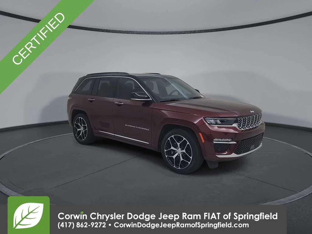 Certified Used 2025 Red Jeep Summit Reserve image 3