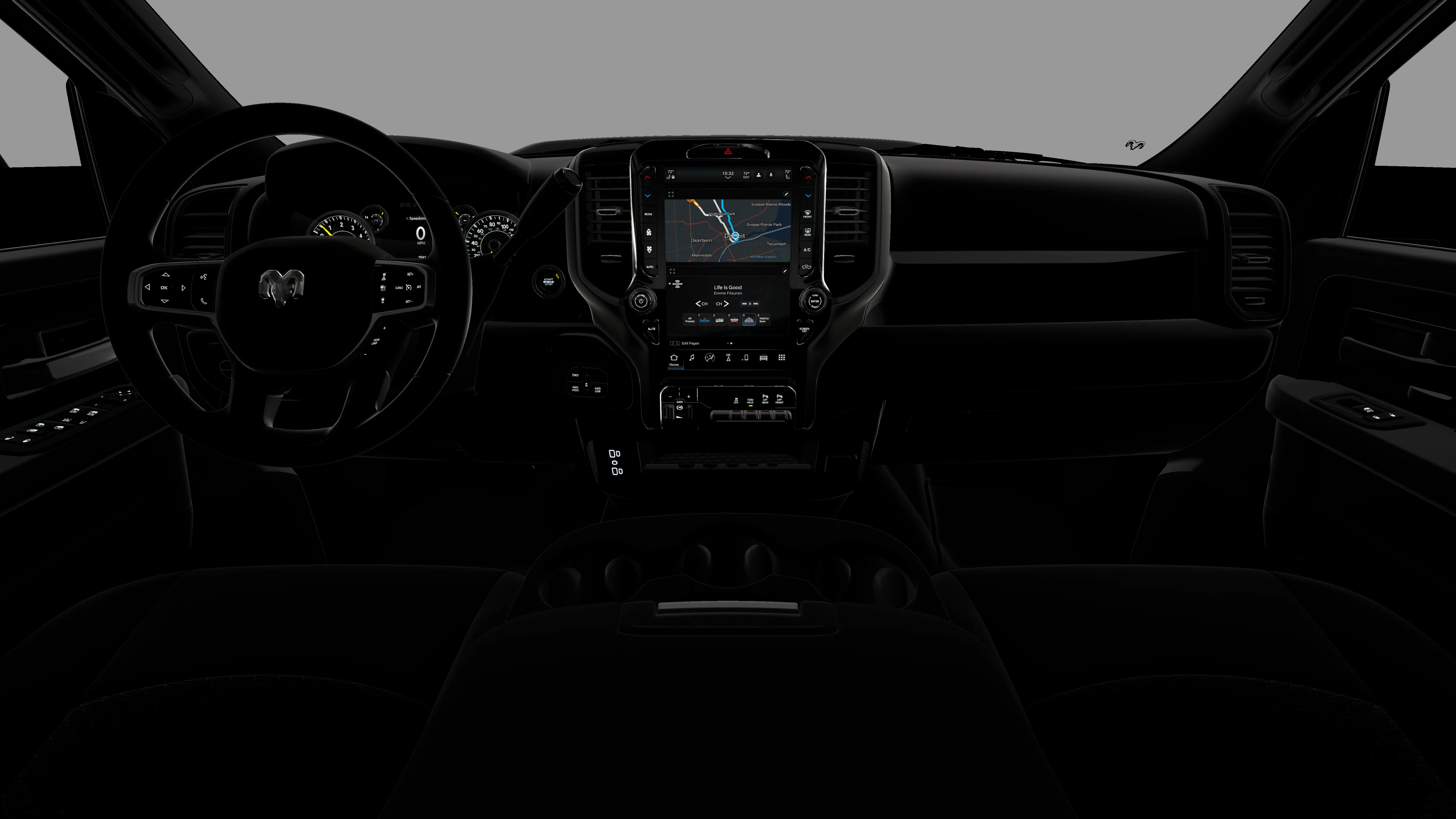 New 2026 Diamond Black Crystal Pearlcoat RAM  image 18