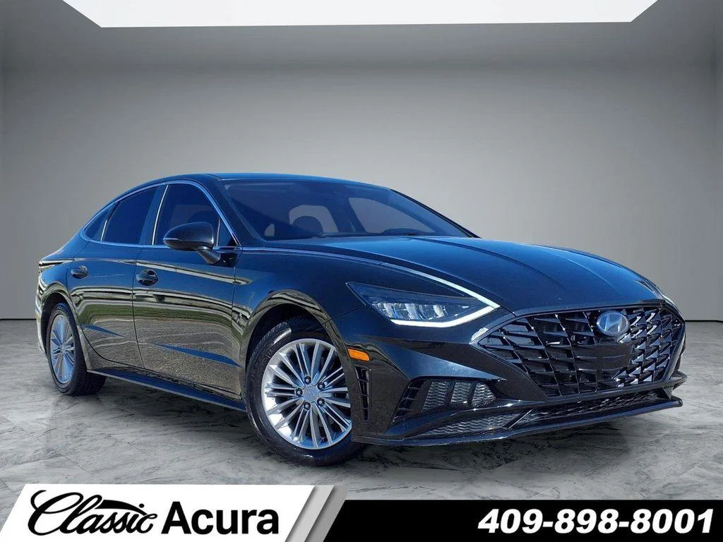 Used 2020 Phantom Black Hyundai SEL 2.5L image 1