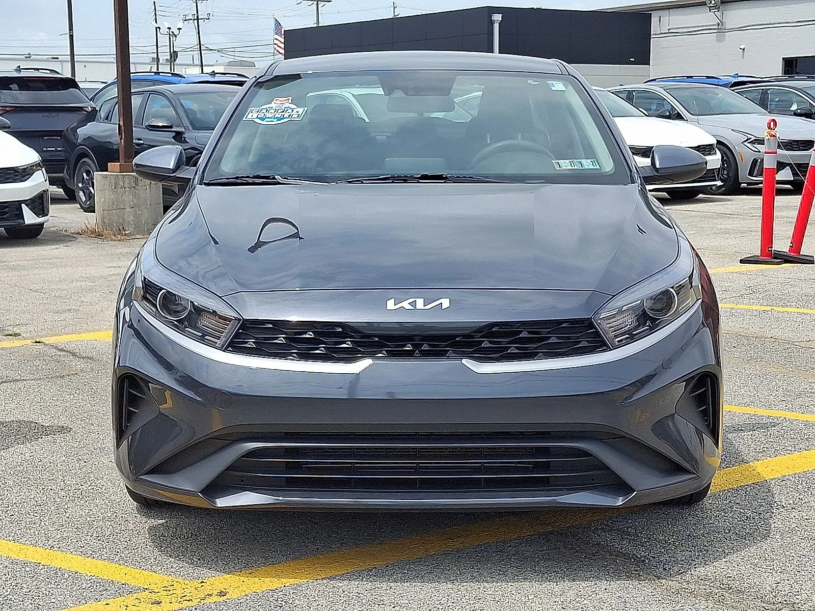 Certified Used 2023 Gray Kia LXS image 2