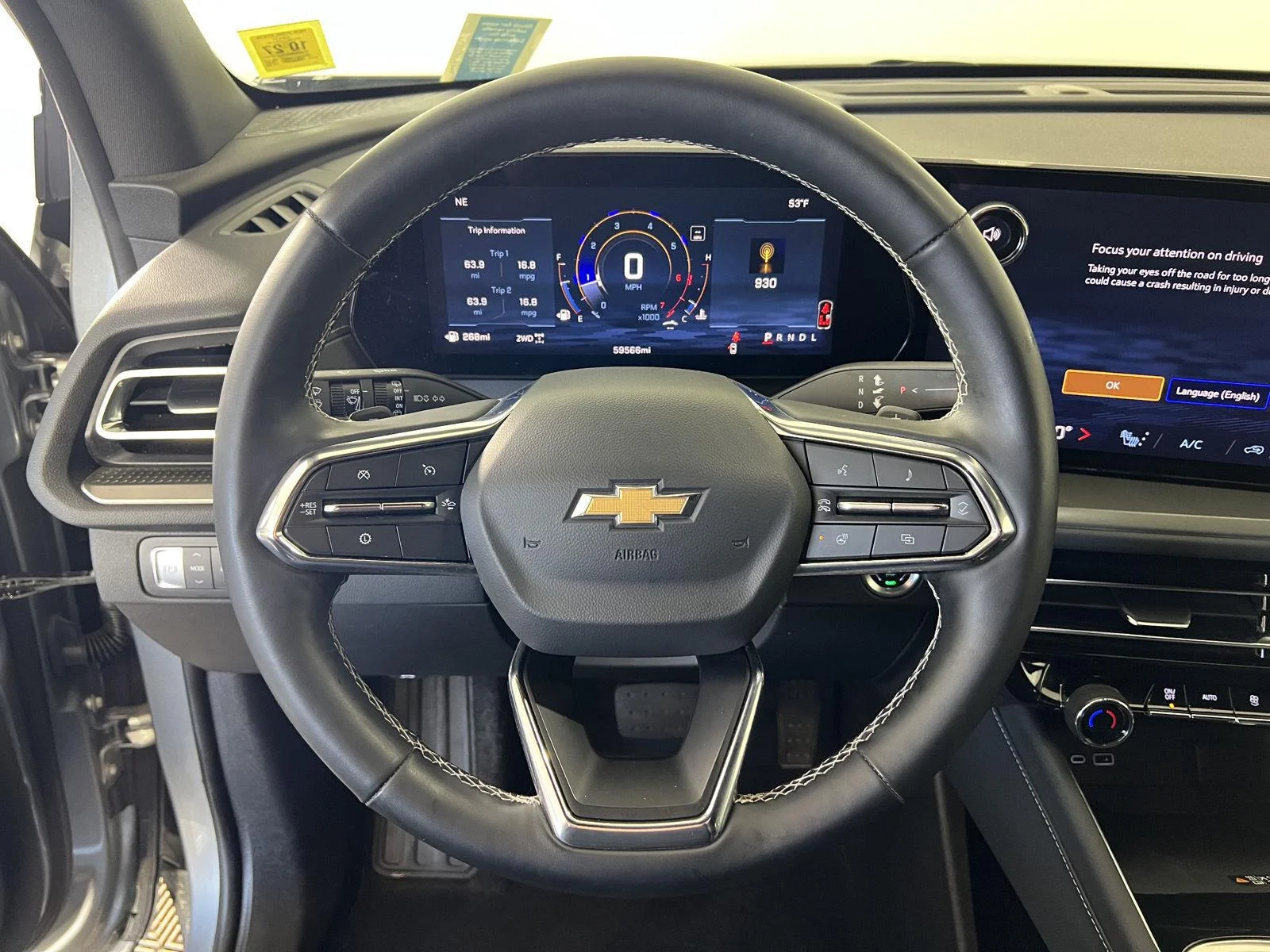 Used 2025 Sterling Gray Metallic Chevrolet AWD LT image 8