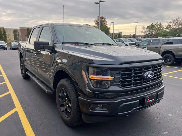 Certified Used 2025 Black Ford STX image 1