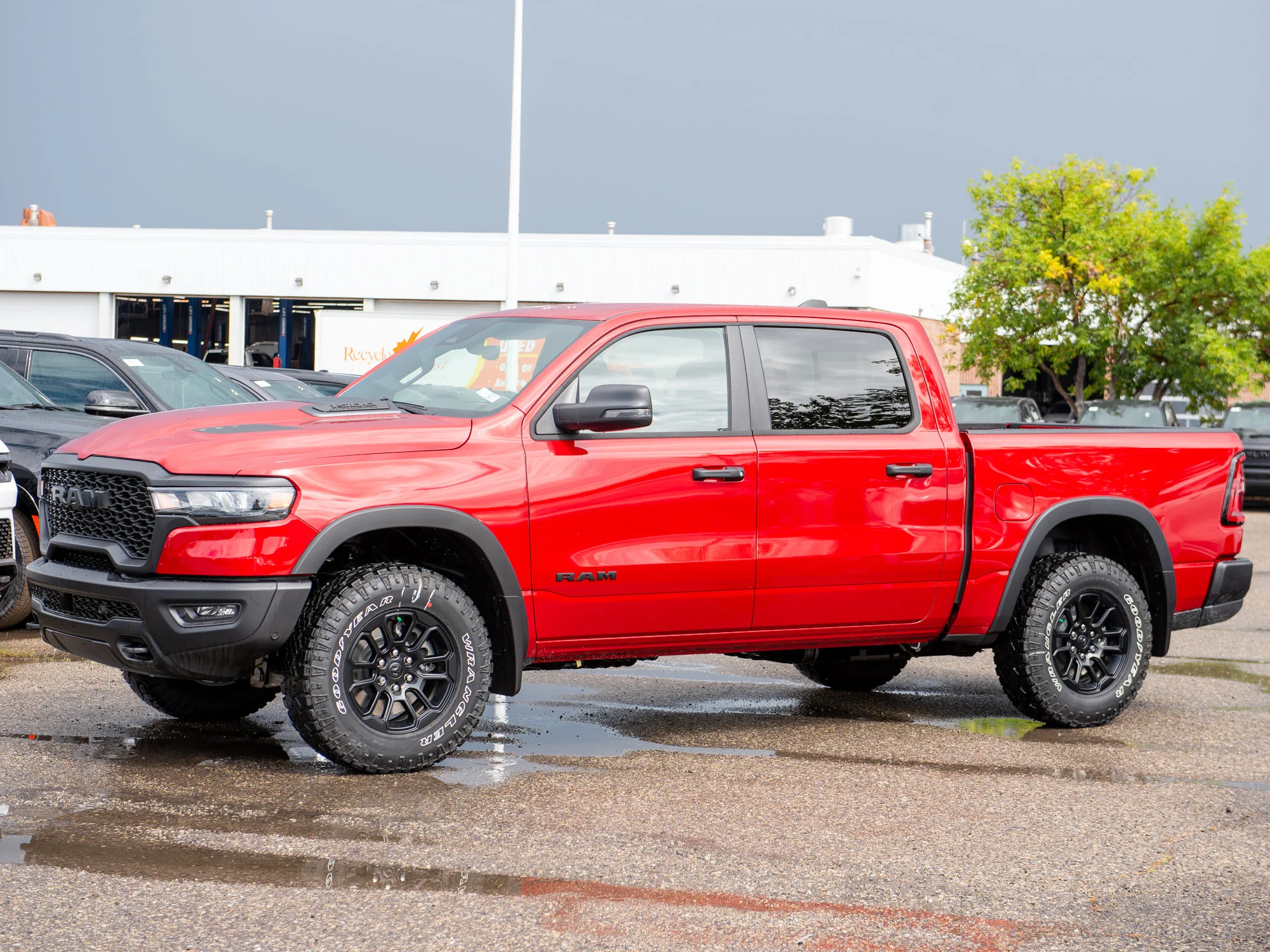 New 2026 Red RAM Rebel* Crew Cab 4x4, 33 Inch A/T Tires, Alpine Audio, Nav, Heated Seats/Wheel image 4