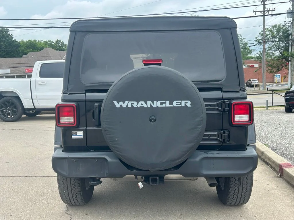 Used 2021 Black Jeep Unlimited Sport S image 7
