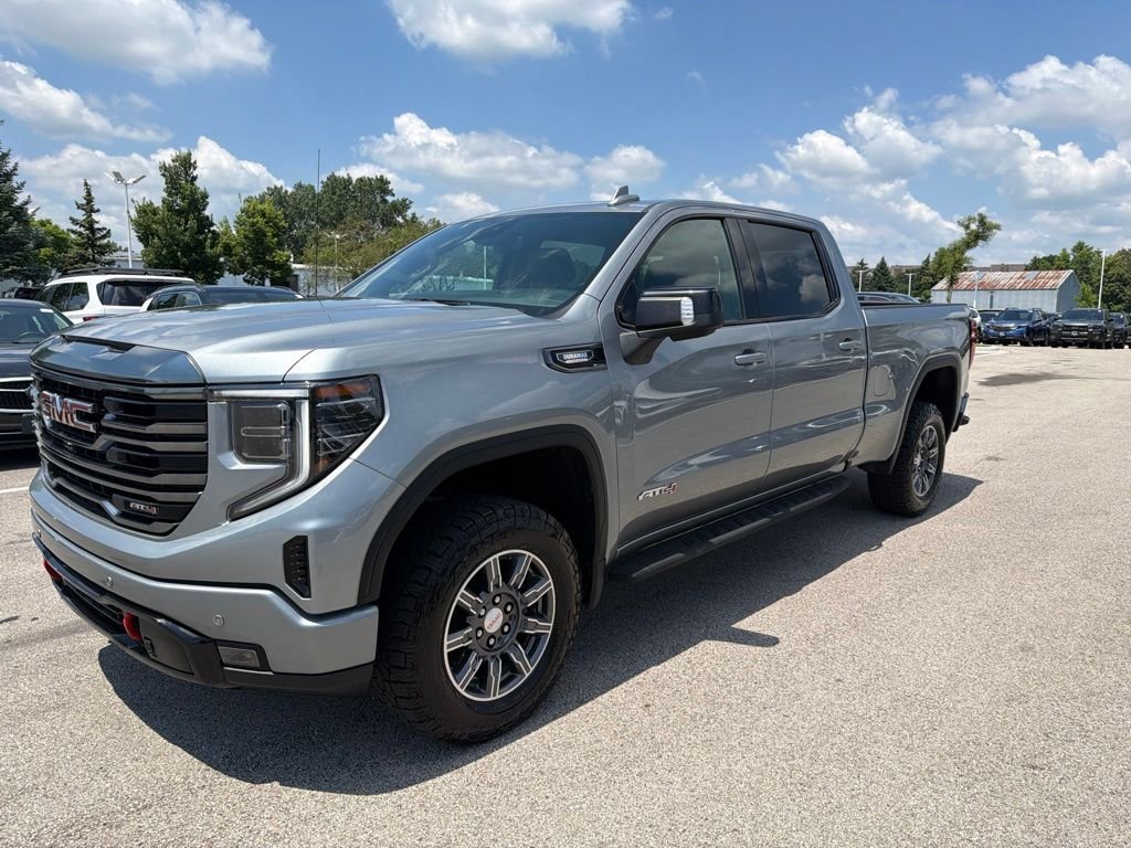Used 2024 Silver GMC AT4 image 2