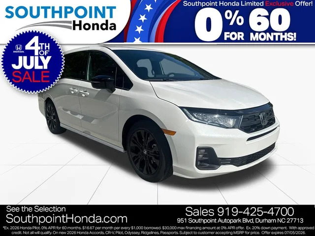 2026 Honda Odyssey Sport-L