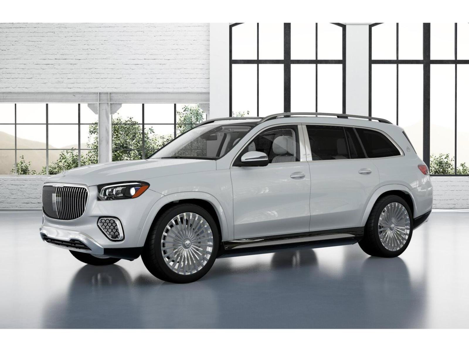 New 2026 MANUFAKTUR Moonlight White Metallic Mercedes-Benz Maybach GLS 600 image 38