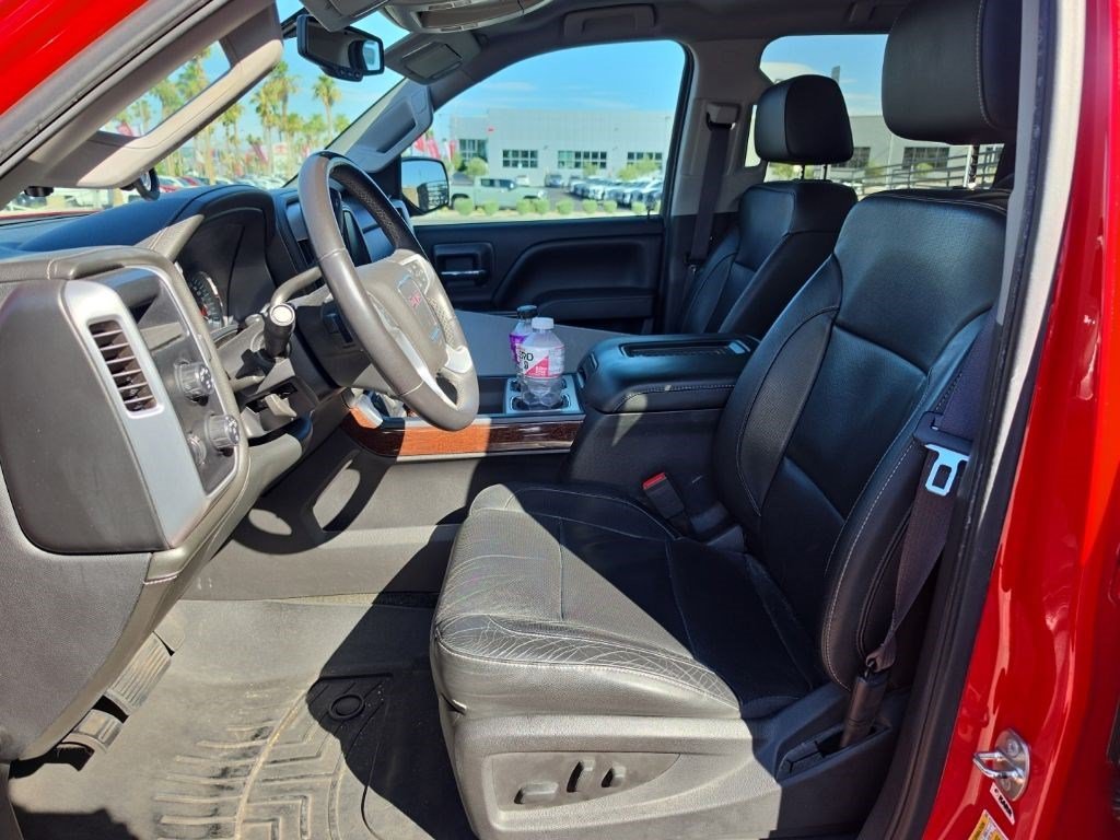 Used 2017 CARDINAL RED GMC SLT image 8