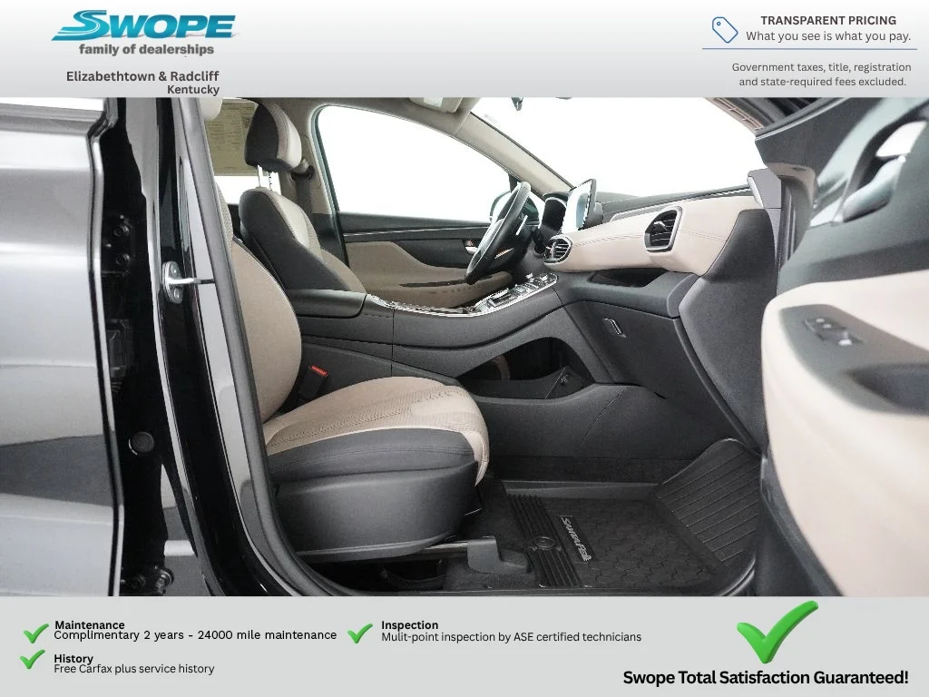 Used 2023 Twilight Black Hyundai SEL image 10