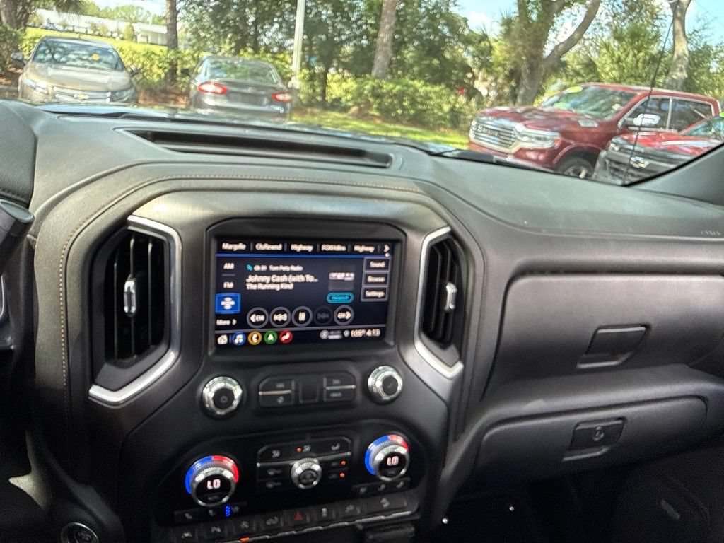 Used 2021 SATIN STEEL METALLIC GMC AT4 image 92