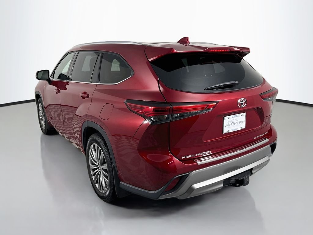 Used 2022 Red Toyota Platinum image 3