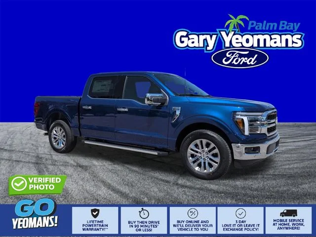 New 2026 Argon Blue Metallic Ford Lariat® image 1