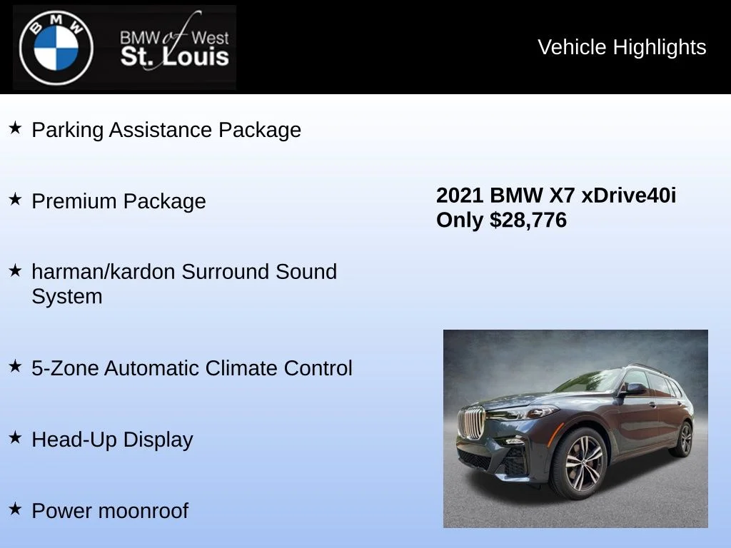 Used 2021 Gray BMW xDrive40i image 16