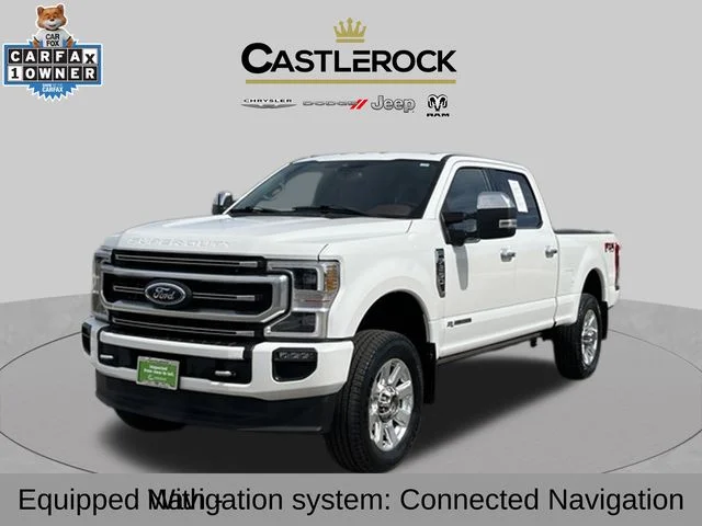 Used 2022 White Ford Platinum image 1