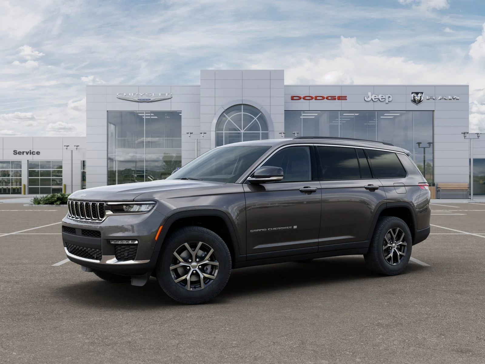 New 2025 Baltic Gray Metallic Clear-Coat Exterior Paint Jeep Limited image 29