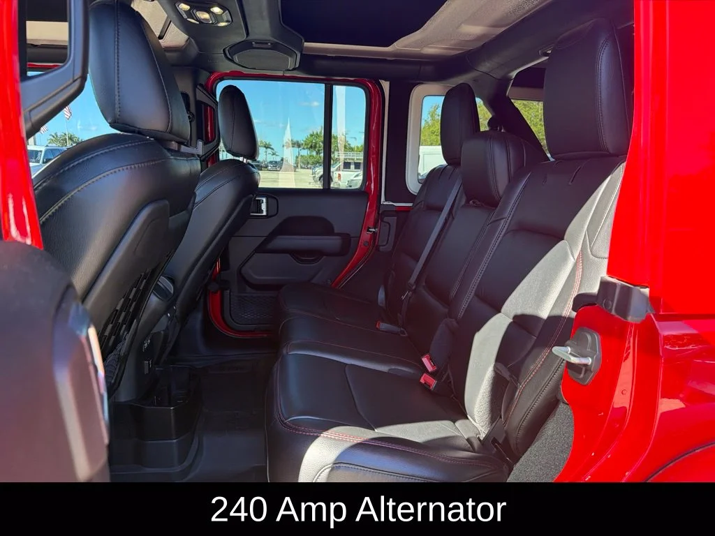 Certified Used 2022 Red Jeep Unlimited Rubicon image 9